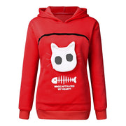 https://domiclv.com › products › women-hoodie-sweatshirt-with-cat-pet-pocket-design-long-sleeve-sweater-cat-outfit

