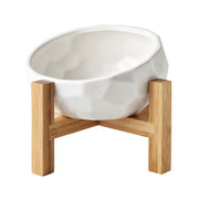 Oblique Mouth Pet Bowl Cat & Dog Food Feeding Bowl