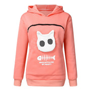 https://domiclv.com › products › women-hoodie-sweatshirt-with-cat-pet-pocket-design-long-sleeve-sweater-cat-outfit

