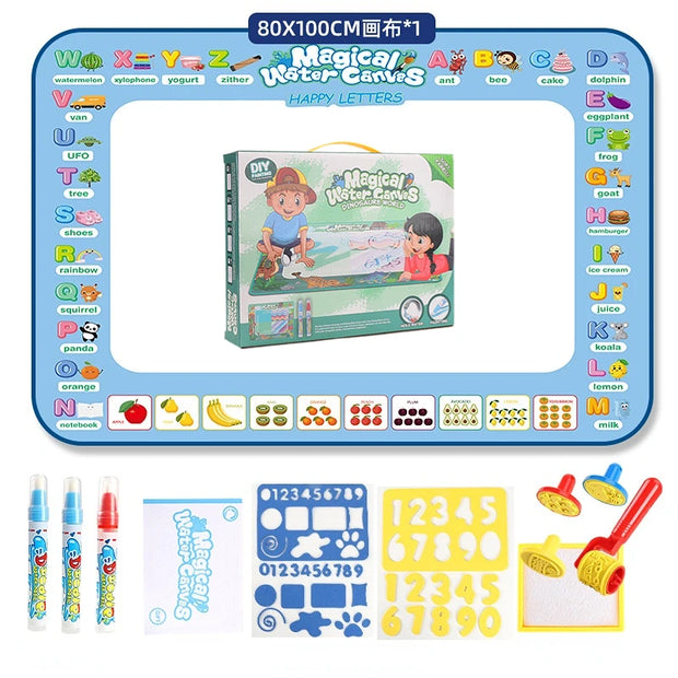 https://domiclv.com › products › 100x80cm-magic-water-drawing-mat-coloring-doodle-with-reusable-magic-pens-montessori-painting-board-educational-toys-kids-gifts

