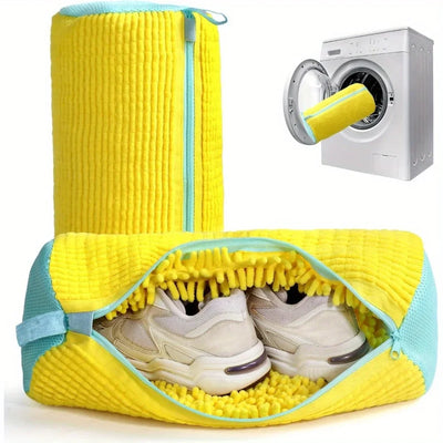 https://domiclv.com › products › durable-shoe-washing-machine-bag-for-all-shoe-types-yellow-with-blue-zipper-ideal-for-sneakers-and-casual-shoes-laundry-wash-bag

