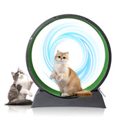 Black Plastic PP Splicing Type With Green Carpet 10kg Cat Treadmill